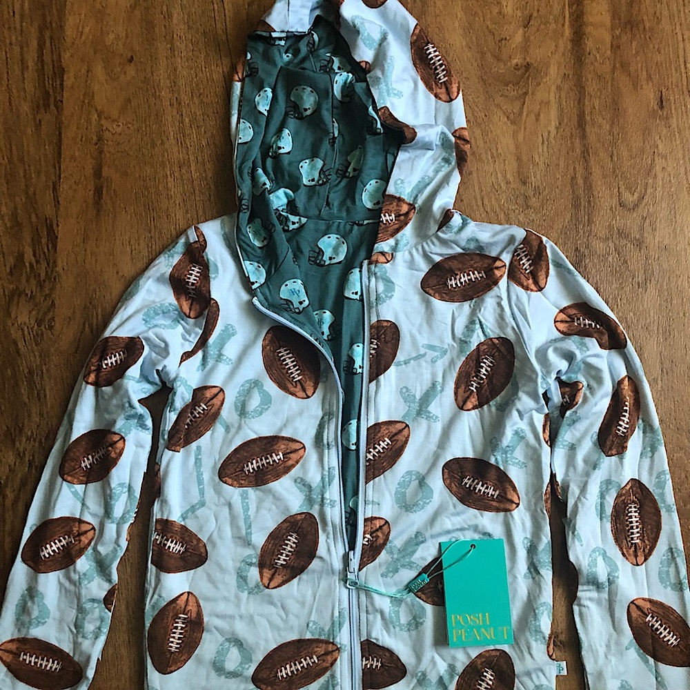 Posh Peanut Field Day Reversible Jacket 5T
